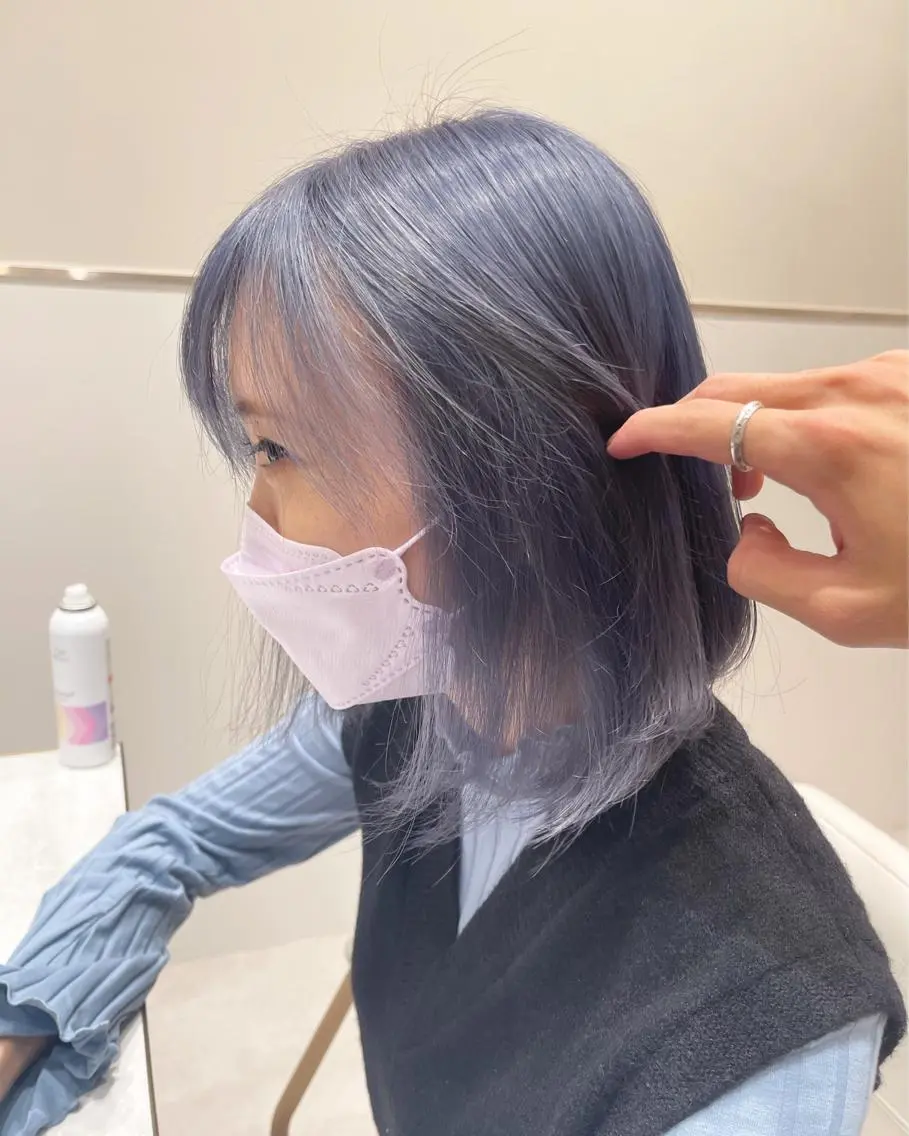 ショート カラー カット ヘアカラー トリートメント ヘアセット レイヤーカット/ボブ /縮毛矯正✨大輝のヘアスタイル