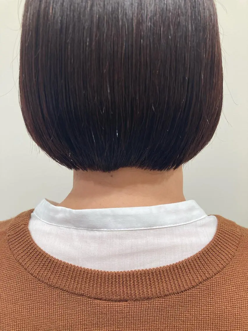 ショート カラー ヘアアレンジ 柳実帆/おさまるボブ /ジャニオタ美容師のヘアスタイル