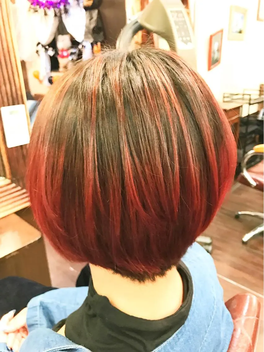 ショート ミディアム カラー ブリーチ グラデーションカラー ミニモお気に入り数 No.1宍戸雄弥のヘアスタイル