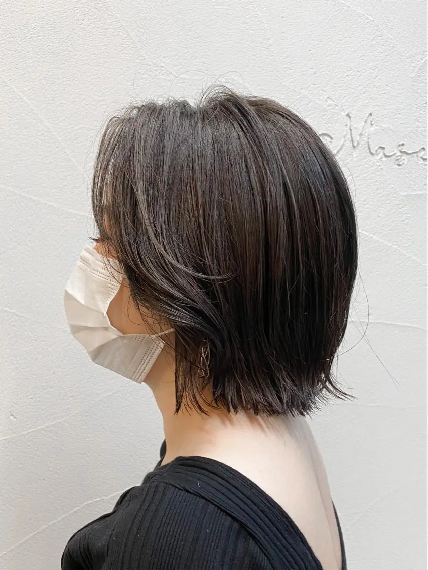ショート カラー ショートボブ 透明感カラー ボブ ショートヘア カット ヘアカラー トリートメント ハイトーン×似合わせ 🌱中川慎之介のヘアスタイル