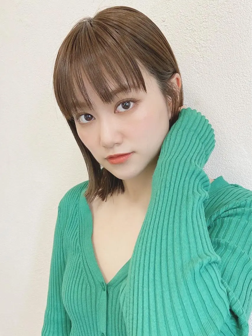 ミディアム 🦋透明感カラー🦋 なつやのヘアスタイル