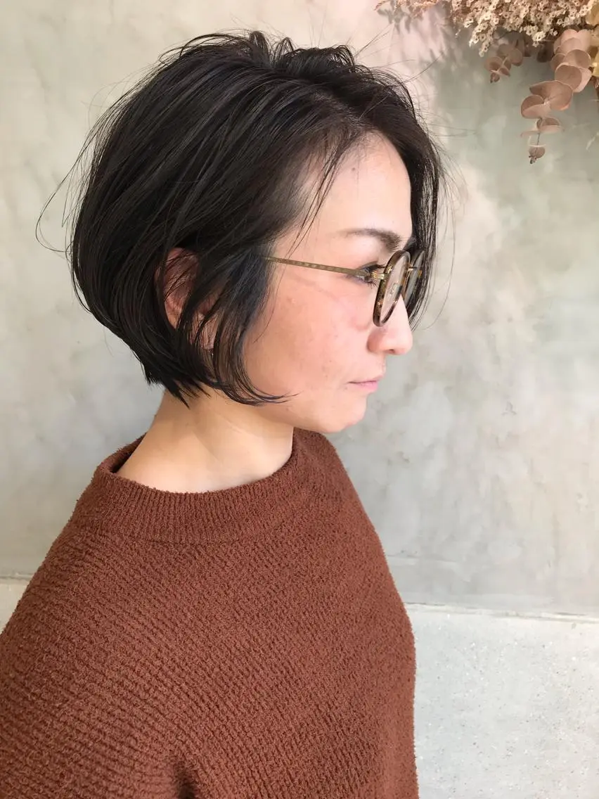 ショート カット パーマ トリートメント ayane⭐️ボブ・ ショート・パーマのヘアスタイル