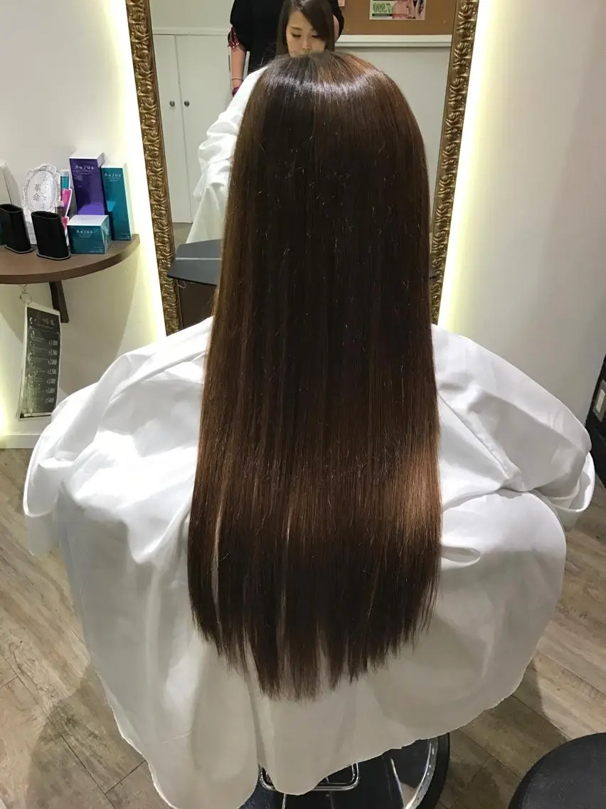 ロング シールエクステ エクステ ロング ❤️MASAKO❤️ 🌸🩷エクステ🩷のヘアスタイル