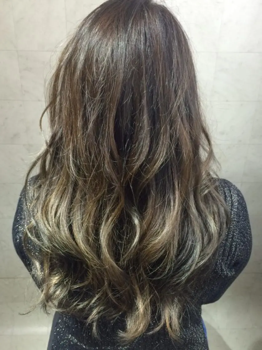ヘアアレンジ セミロング マツエク・マツパ SG アイラッシュ ラッシュリフトのマツエク・マツパデザイン