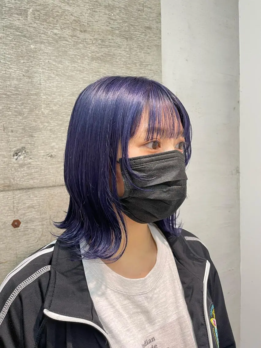 ミディアム 高山 妃のヘアスタイル