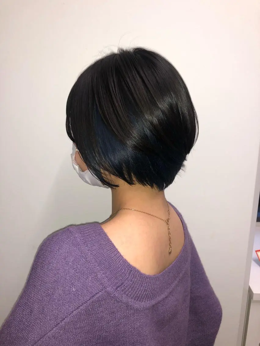 ショート 🪄🫧ハイトーン/ 乙津茜🐰L'wisのヘアスタイル