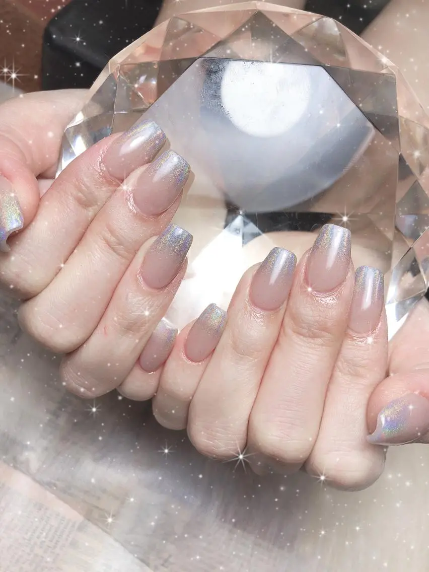 ミディアム ネイル ハンドネイル 《LB》ラブリエ Nail&eyeのマツエク・マツパデザイン