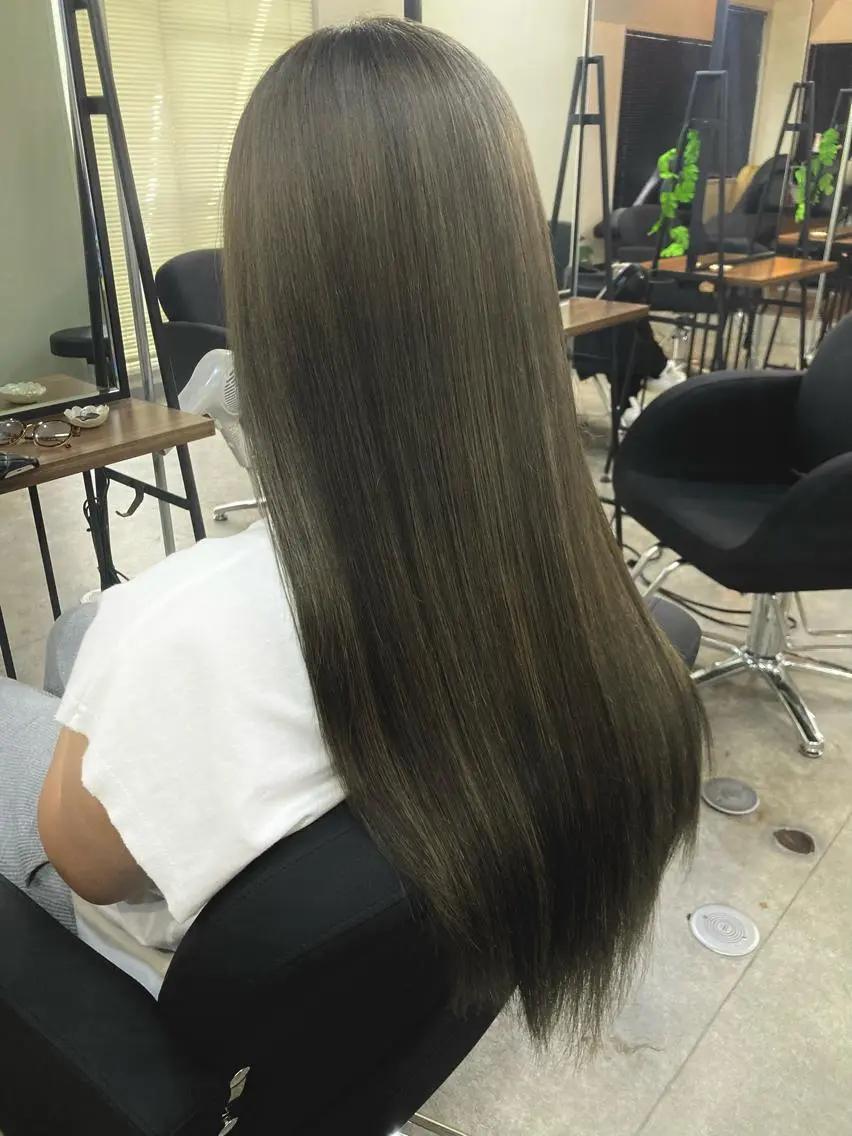 セミロング カラー ヘアアレンジ ショートボブ セミロングパーマ バレイヤージュ ブリーチ ケアブリーチ 猫ッ毛さんヘア🐈 Misa【女性】のヘアスタイル