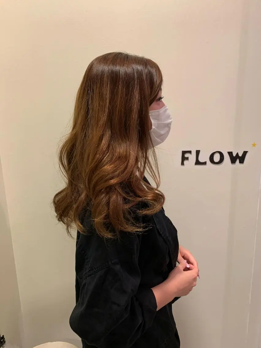 セミロング パーマ パーマ Shouei  のヘアスタイル
