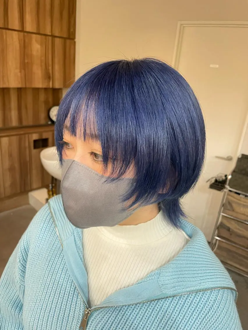 ショート ヘアカラー 🌏tricot AVEDA 上地のヘアスタイル