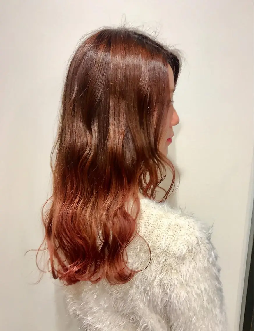 ロング カラー ヘアアレンジ ベージュカラー ブリーチ ブラウンカラー ケアブリーチ カシス ✨🧸チバ ダイスケ🧸✨のヘアスタイル