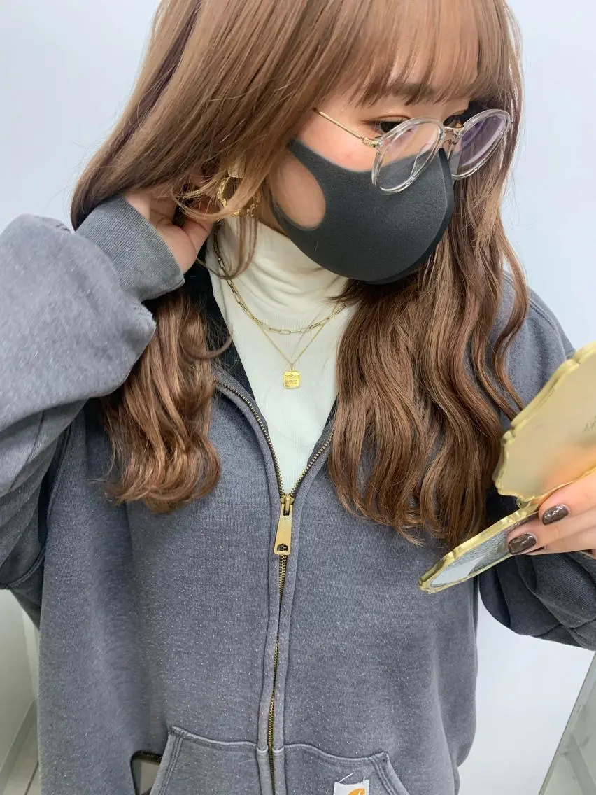 ロング カラー RISAKO レイヤーカット🎀のヘアスタイル