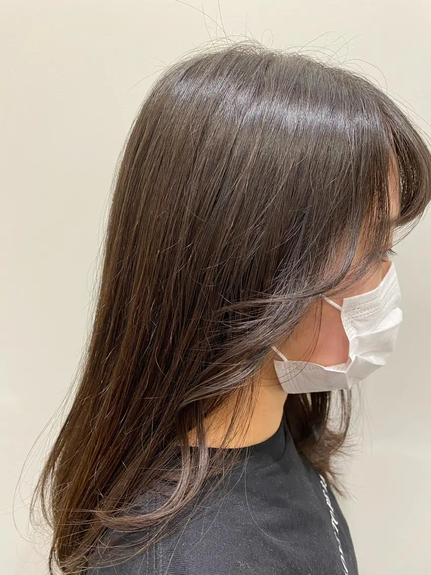 ロング レイヤーカット トリートメント オタク特化美容師💟 チバコナツのヘアスタイル