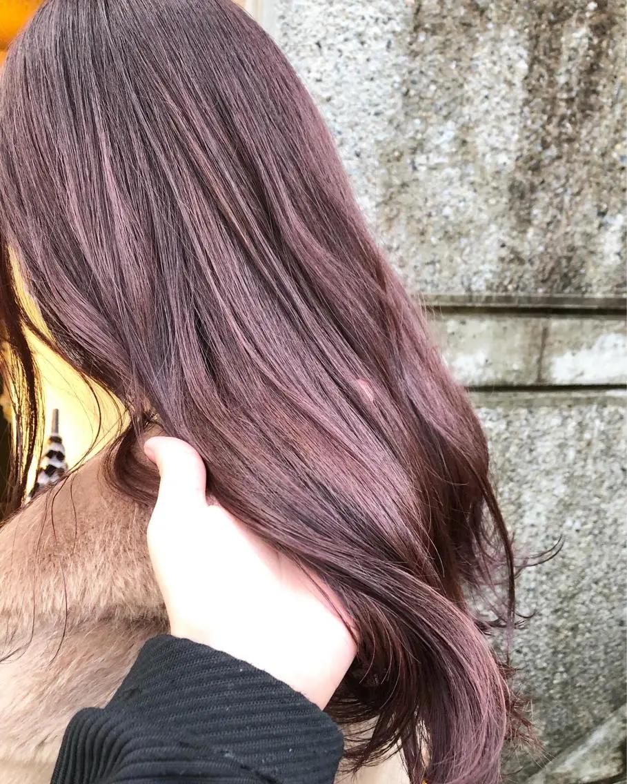 ロング カラー ヘアアレンジ ヘアカラー トリートメント メンズ特化✂️栗原 侑也のヘアスタイル