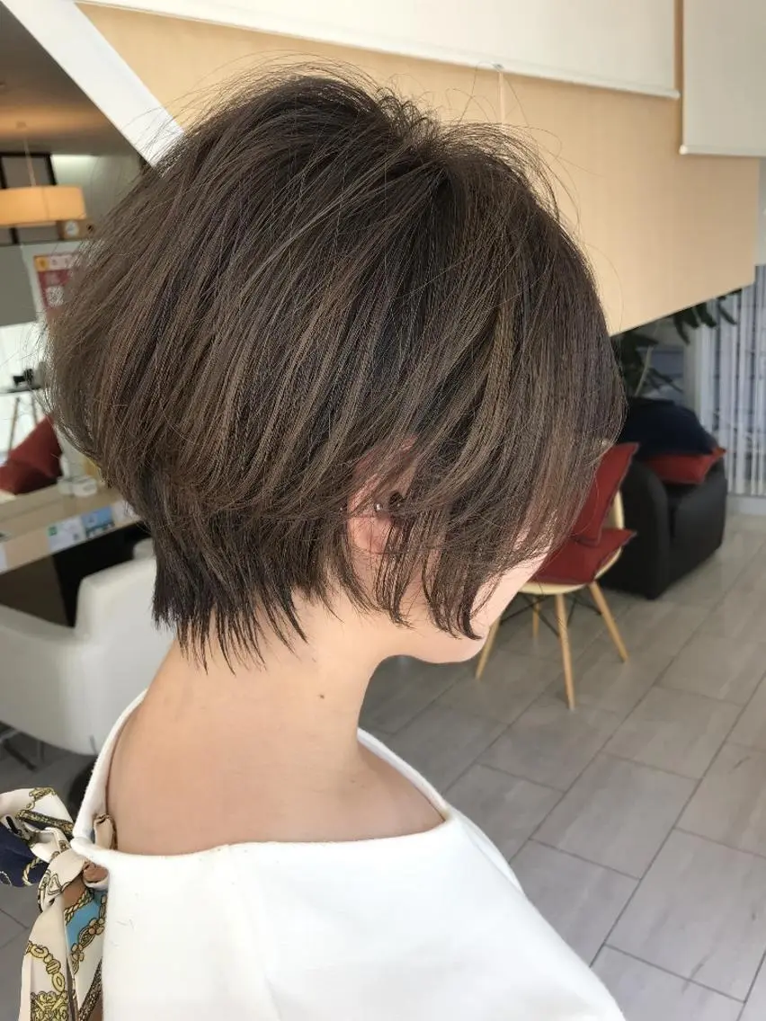 ショート カラー ハンサムショート ショートヘア ショート、ボブの達人 東康介✨のヘアスタイル