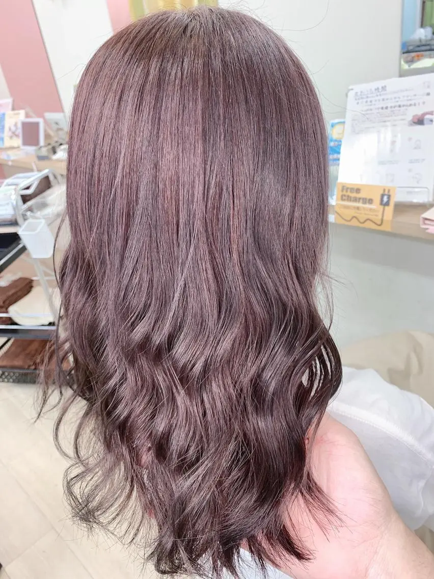 ロング カラー ブラウンカラー チョコレートブラウン ヘアカラー Gemini代表 Maedaのヘアスタイル