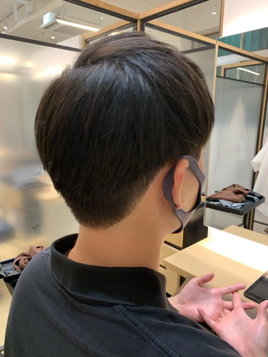 メンズ マッシュ ゆうき あすかのヘアスタイル