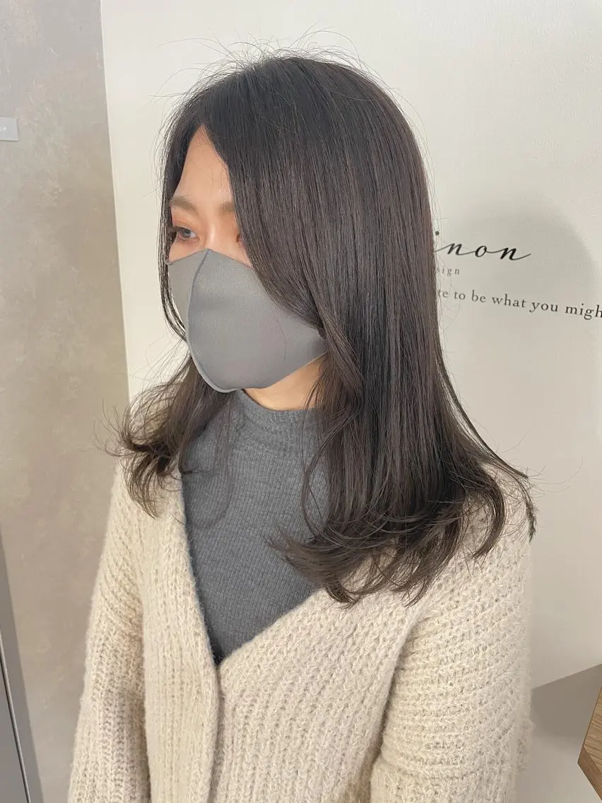 セミロング カラー 筑紫通り沿い | eNeのマツエク・マツパデザイン