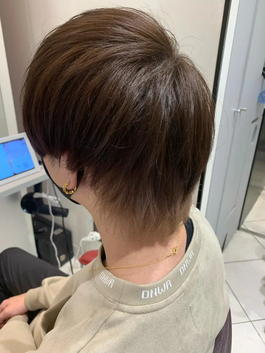 メンズ カット ヘアカラー トリートメント ✨上村 潤平✨メンズヘア✨のヘアスタイル