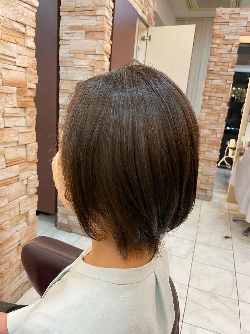 ショート 伸ばしかけ 新籾 尚哉のヘアスタイル