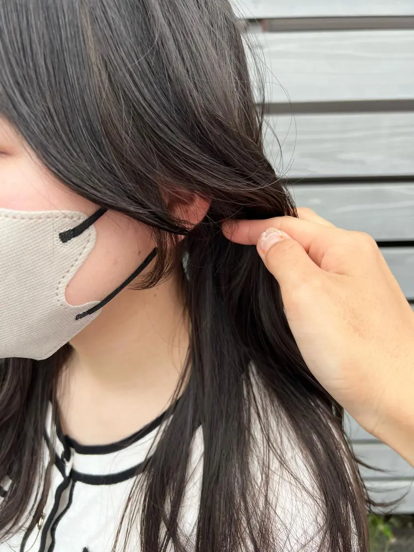 セミロング アッシュ 韓国風カラー ボブ 髪質改善 韓国風ヘア 🌿寄り添い型美容師 🌿yuiのヘアスタイル