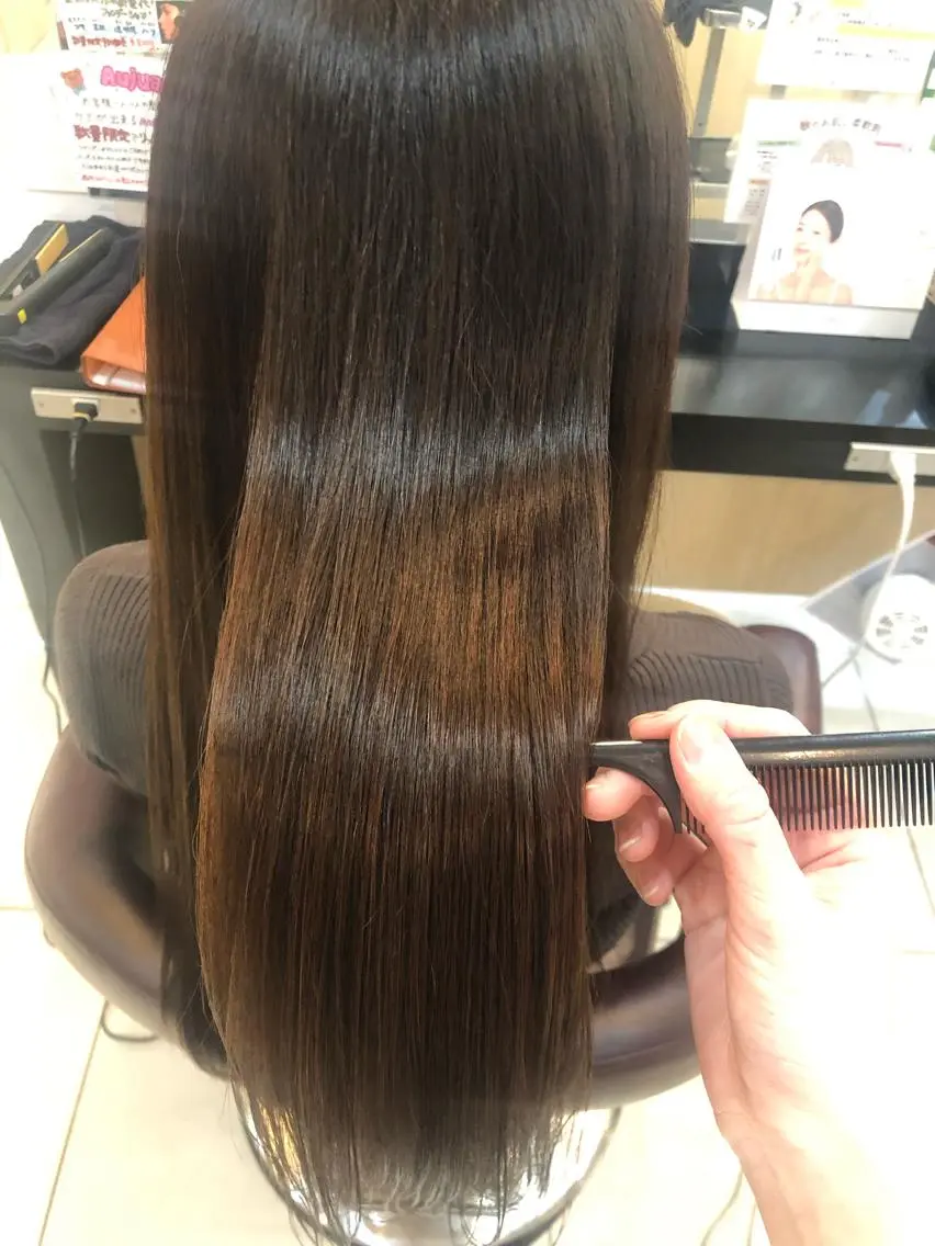 ロング カラー ショートボブ アクアカラー ボブ 髪質改善 トリートメント リリー /Men's/パーマのヘアスタイル