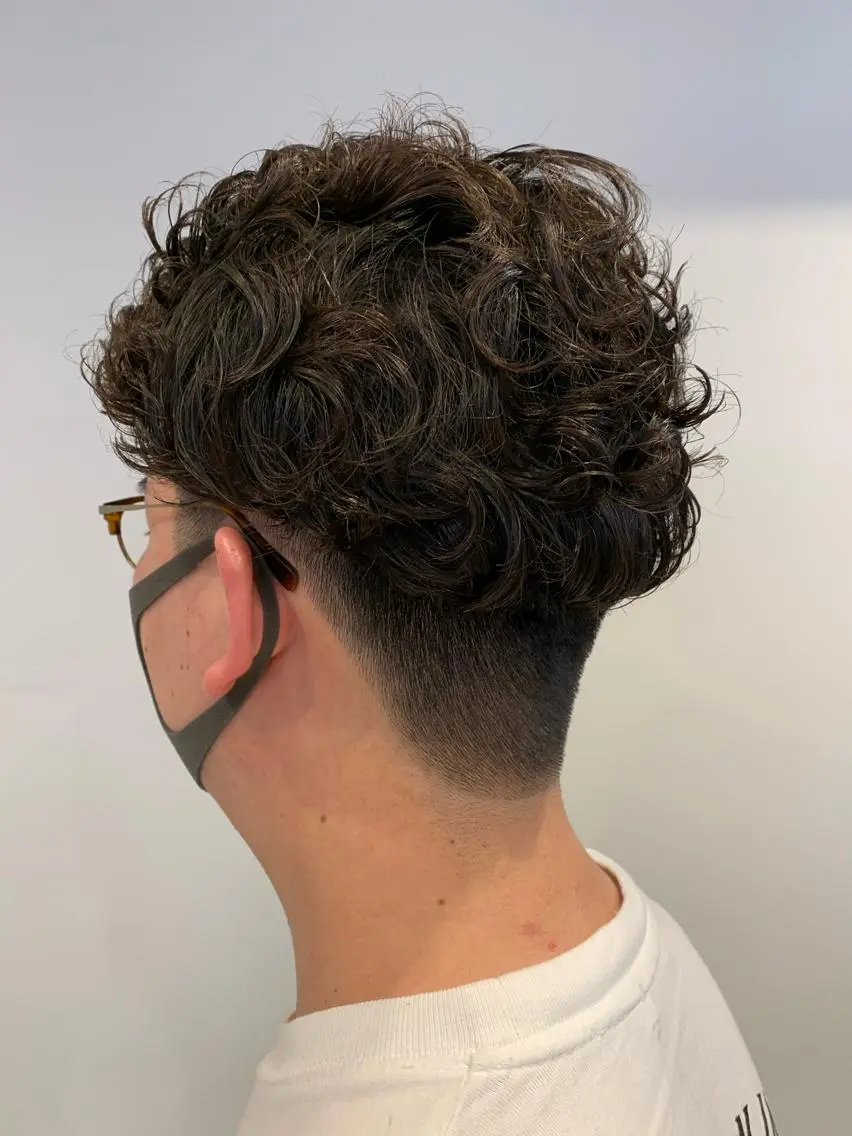 パーマ メンズ 安福 椎南のヘアスタイル