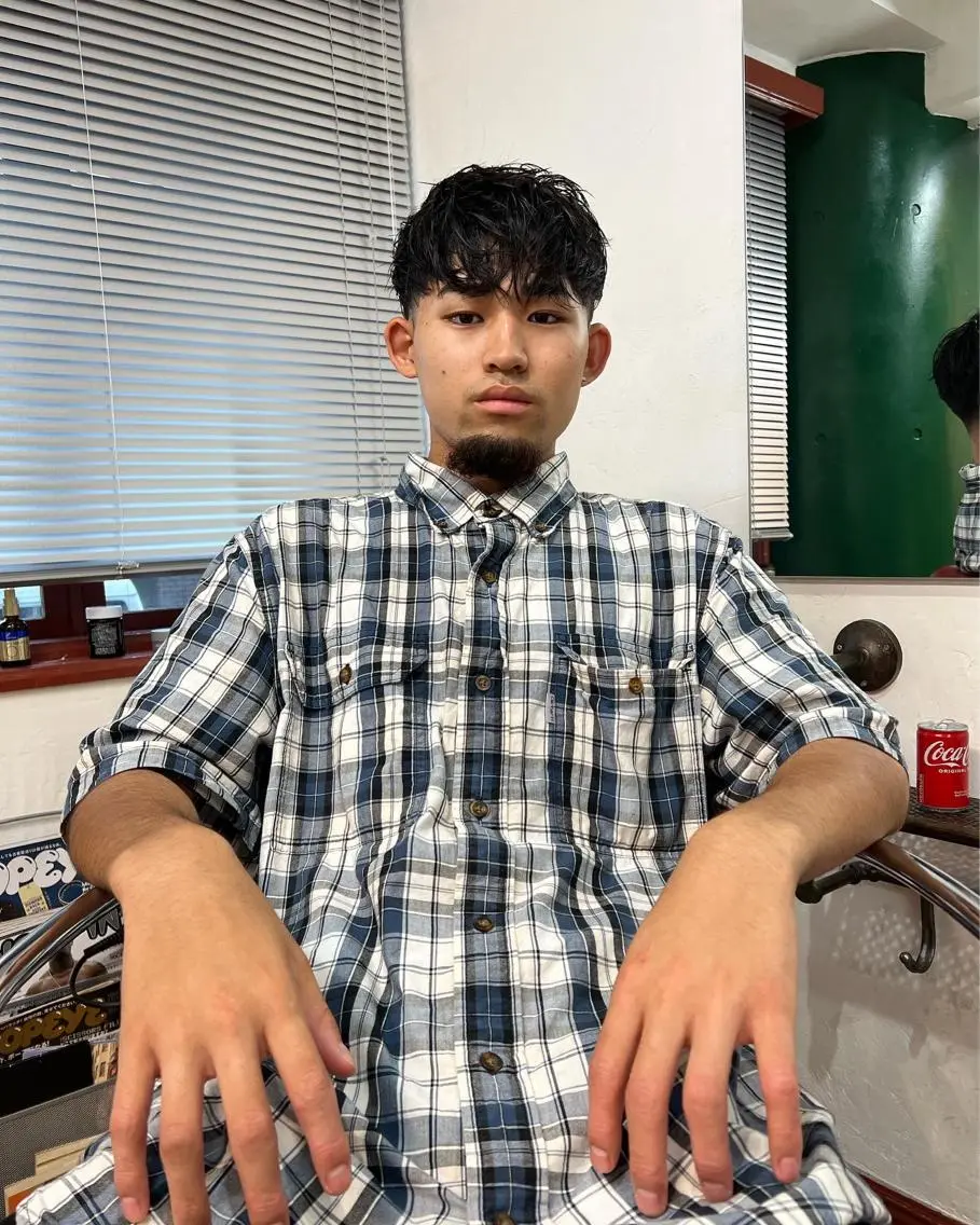 メンズ 加藤 蓮のヘアスタイル
