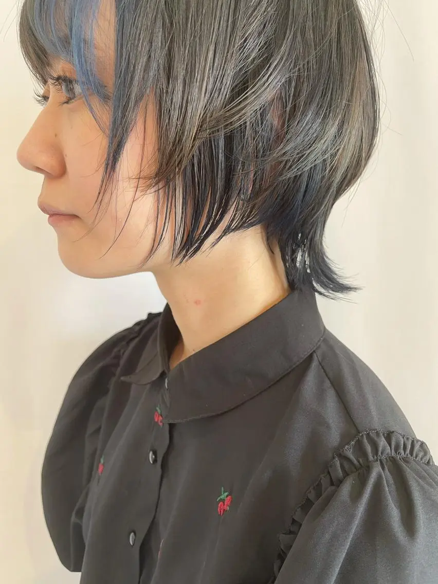 ショート ショートヘア ウルフカット 血分 優人のヘアスタイル