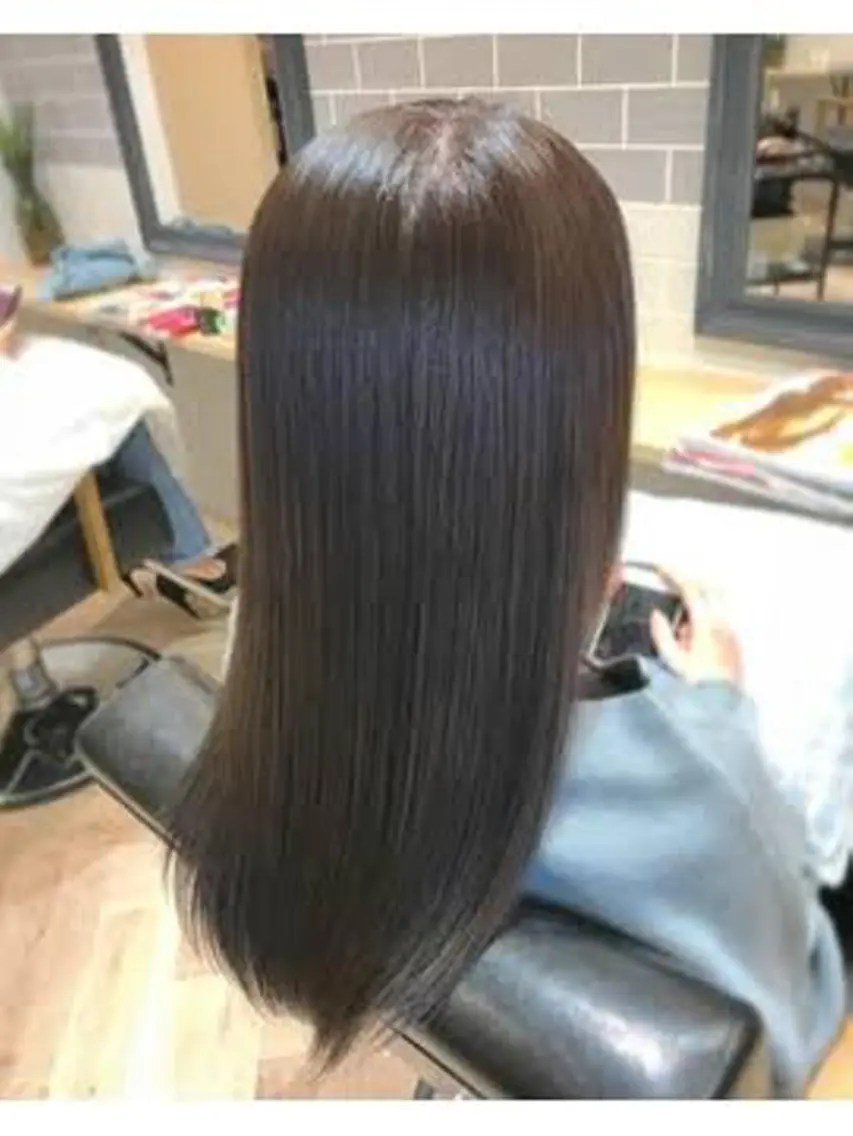 ロング 髪質改善 縮毛矯正メンズパーマ 髪質改善特化のヘアスタイル