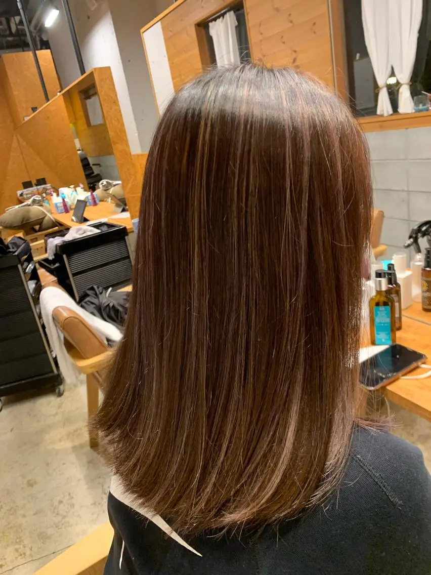 カラー ヘアカラー Nami 🌻のヘアスタイル