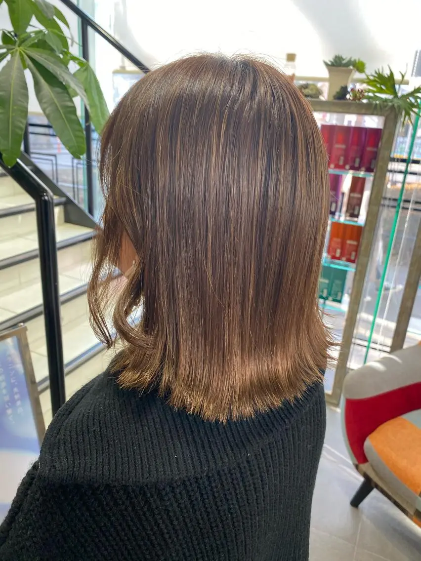 ショート カラー ヘアアレンジ TSUNA 🌙 Lim 五反田のマツエク・マツパデザイン