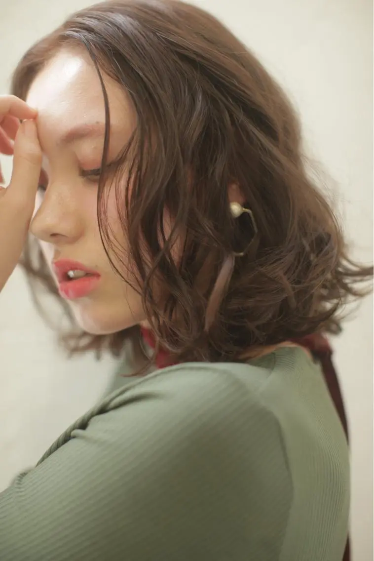 ショート カラー パーマ 似合わせ提案 セミナー講師美容師のヘアスタイル