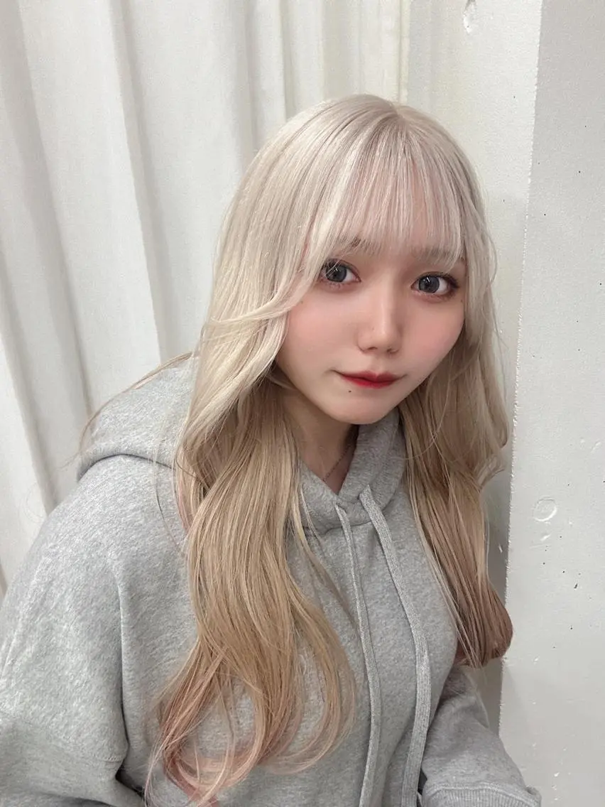 ロング カラー ヘアアレンジ 【代表】 たき〜のヘアスタイル