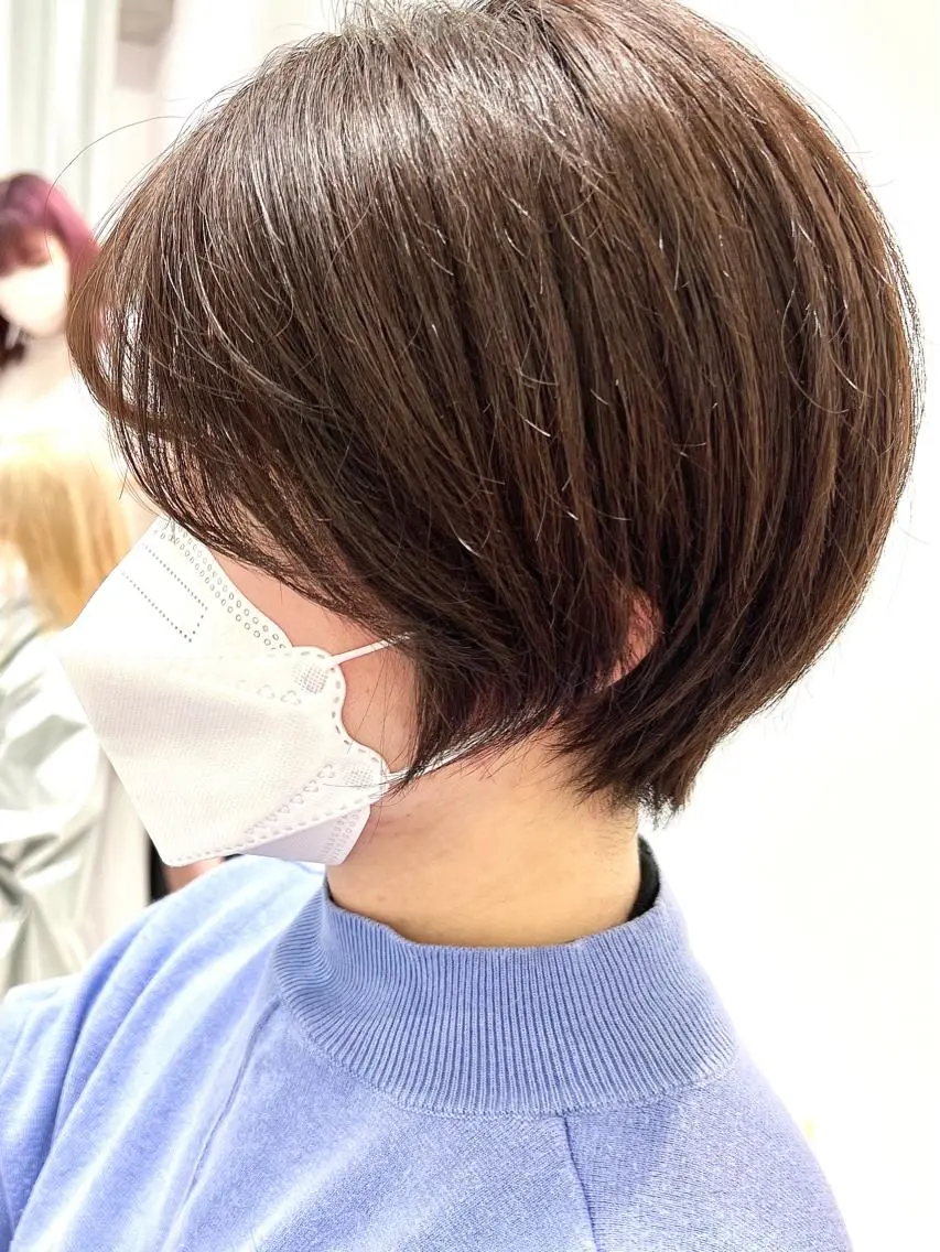 ショート カラー ヘアアレンジ カット 似合わせ専門美容師 なかじまのヘアスタイル