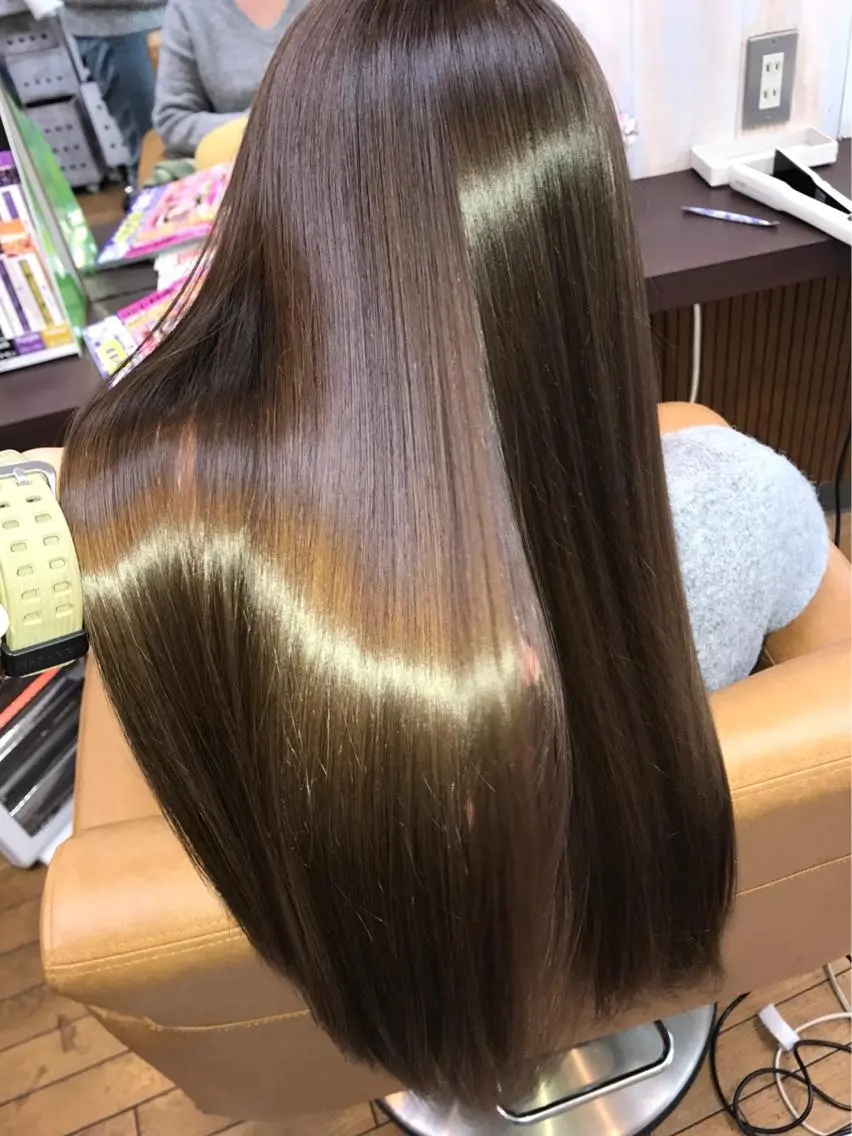ロング 町田で叶う本物の 髪質改善 鍋谷勇のヘアスタイル