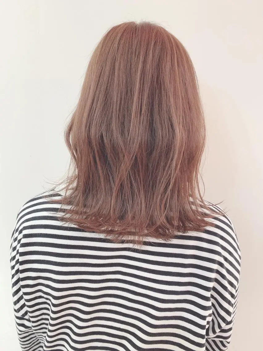 ミディアム カラー カット ヘアカラー なりたいが叶う ながしまじゅんきのヘアスタイル