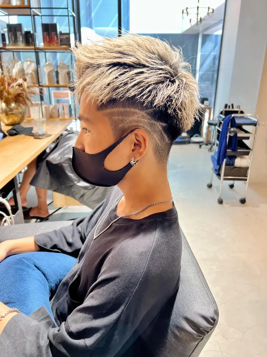 カラー メンズ カット ヘアカラー トリートメント メンズ専門 井藤 雅也のヘアスタイル