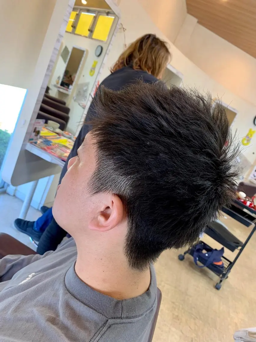 ショート メンズ 加藤 産休につき8月末までのヘアスタイル