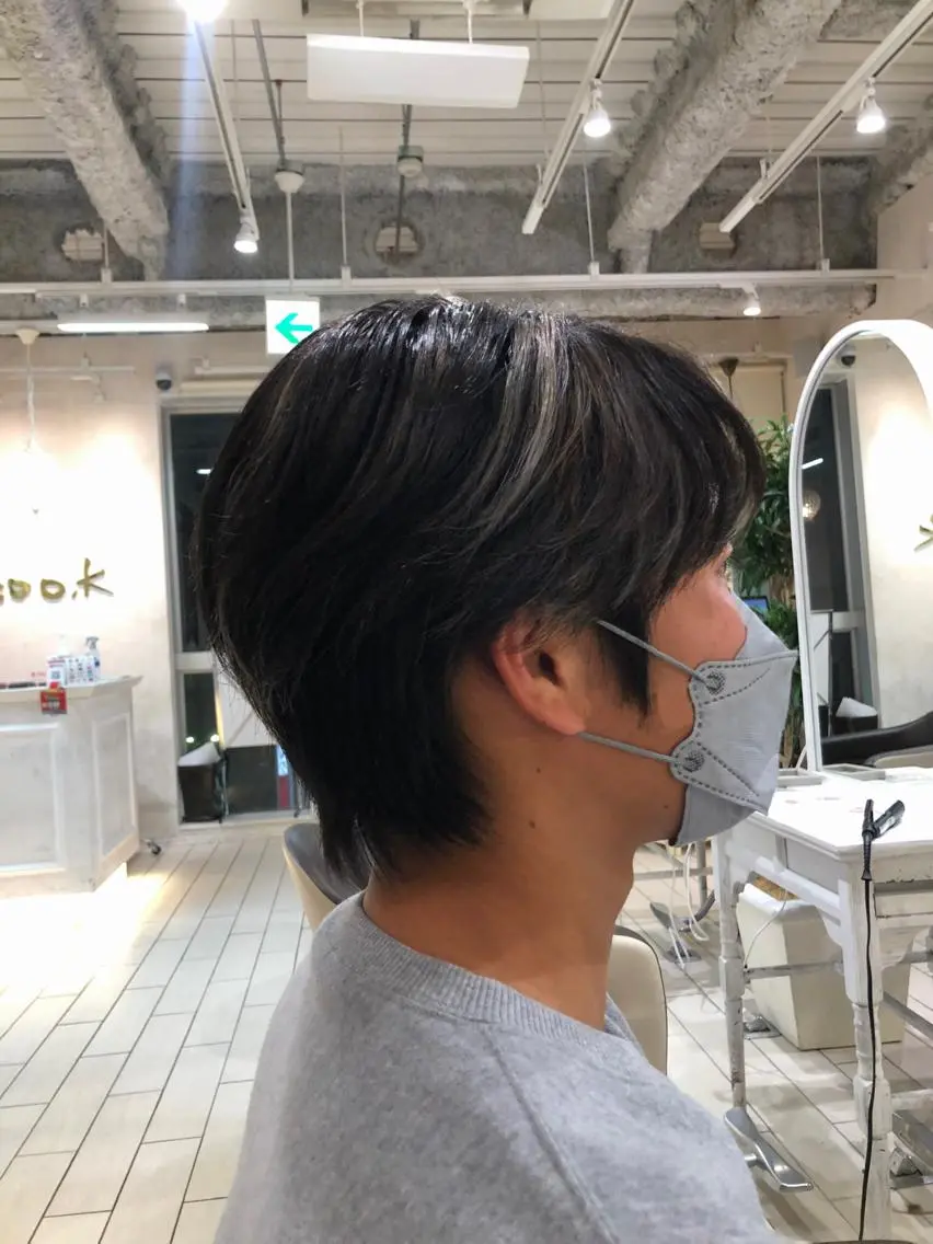メンズ 可愛い顔周りカット お任せください✨中川のヘアスタイル