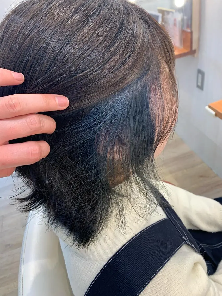 カラー ブルーカラー お得なクーポン掲載▼ 🌷三國祐美🌷のヘアスタイル