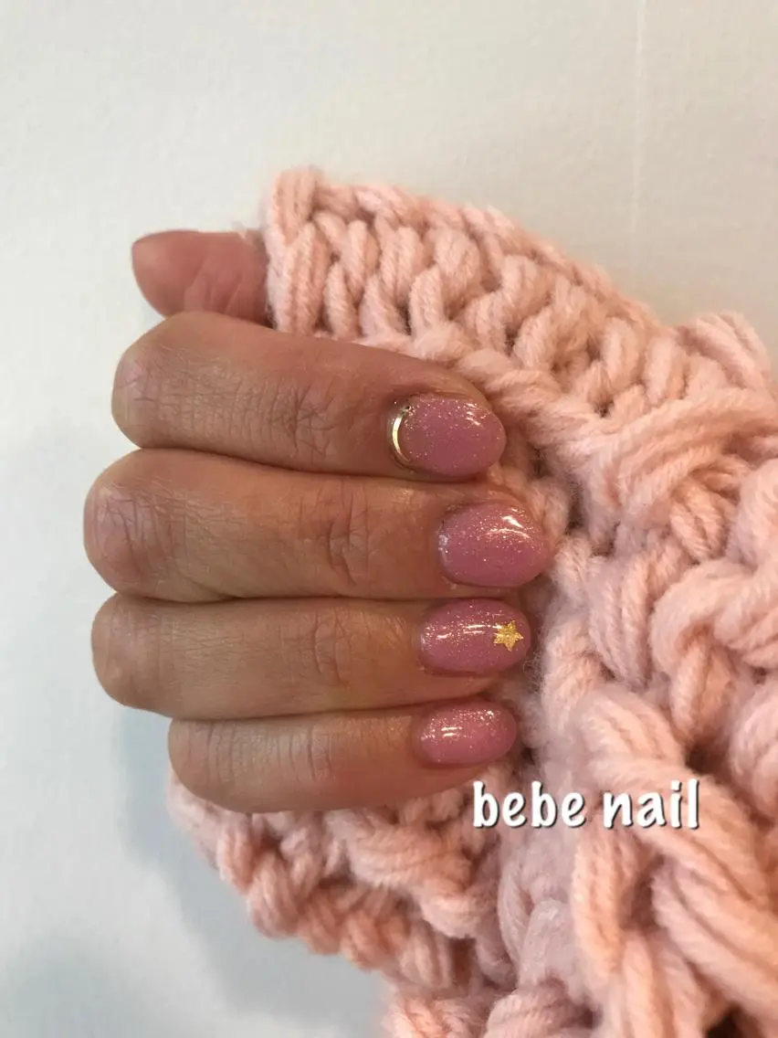 ネイル ジェルネイル パラジェル ストーンネイル Ann nailのネイルデザイン