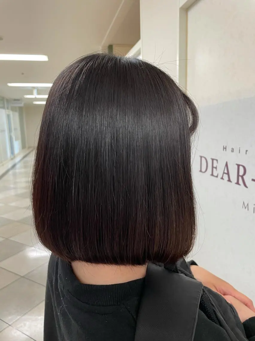 ミディアム 縮毛矯正 ﾅﾁｭﾗﾙ艶ｶﾗｰ 戸田めぐみのヘアスタイル