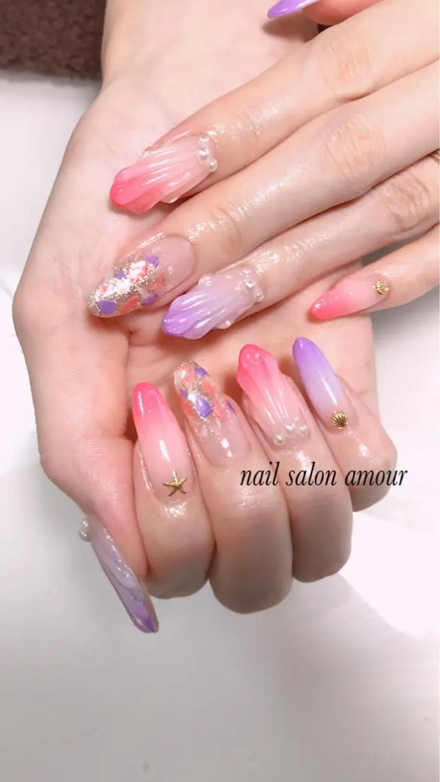 ネイル nailsalon ♡amour♡のネイルデザイン