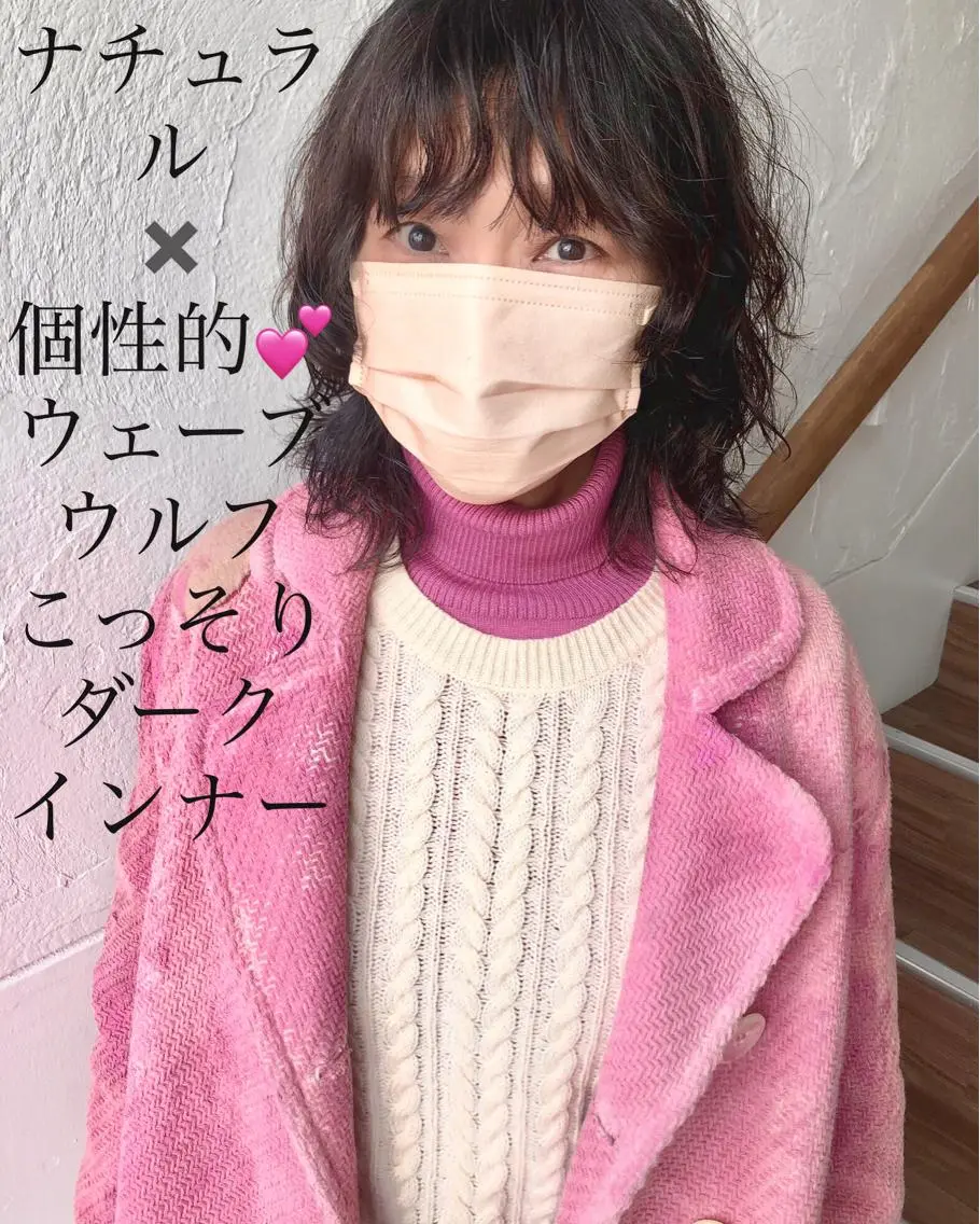 ミディアム パーマ ナチュラルオーブン 大村店🍀深松孝枝のヘアスタイル