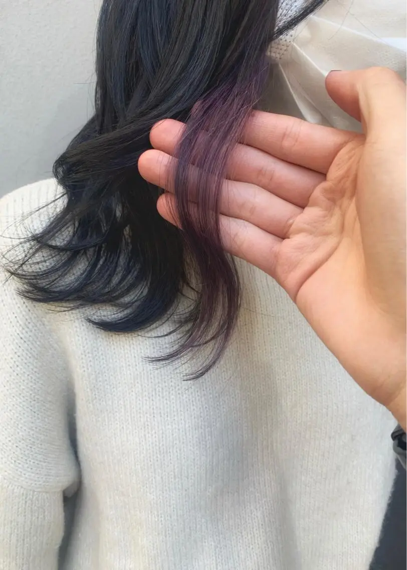 ミディアム カラー ヘアカラー トリートメント 矢野 晃平のヘアスタイル