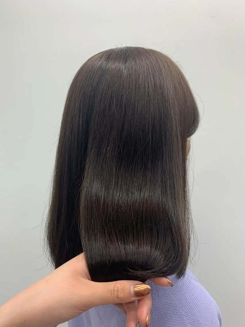 ミディアム カラー トリートメント 🌷ラベンダーピンク 顔まわり🌷ねいろのヘアスタイル