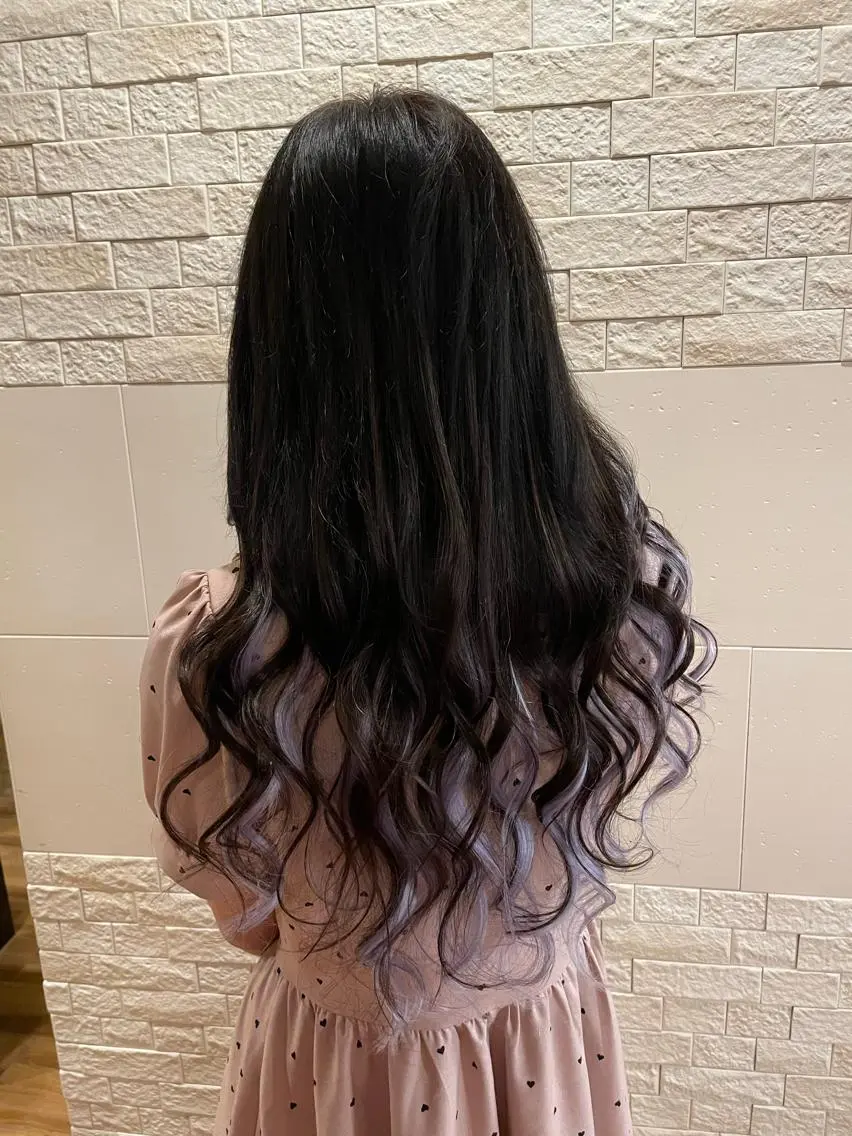 ロング 🐰FUMINA🐰 エクステのヘアスタイル