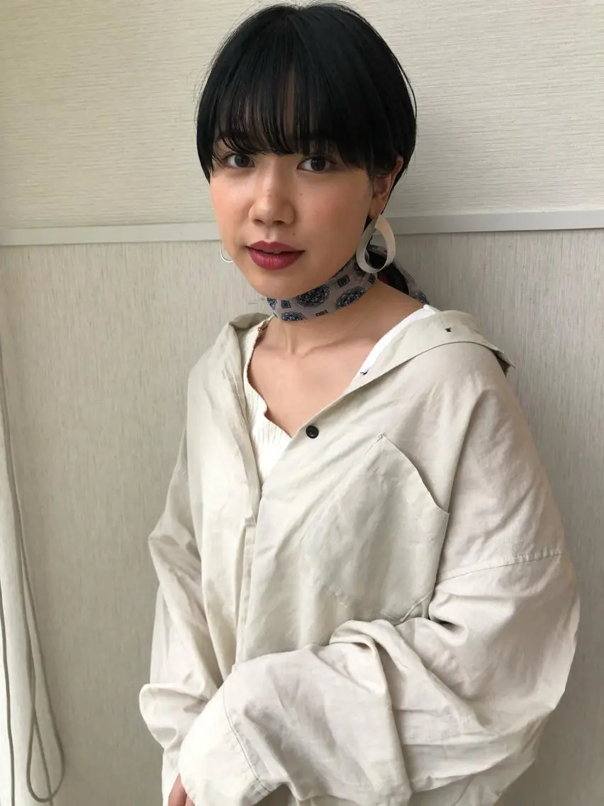 ショート カラー 似合わせカット/ レイヤーカット/新谷のヘアスタイル