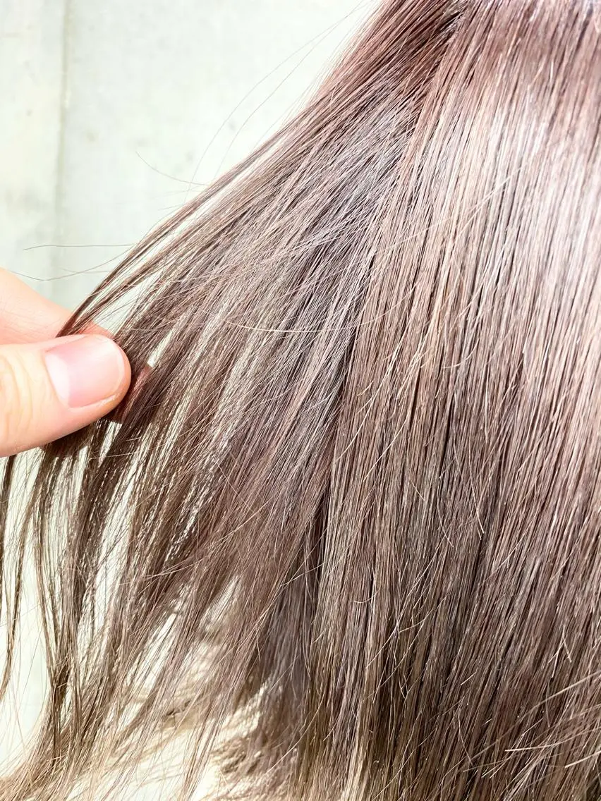ミディアム カラー 再現性No.1ヘア ごーた立川のヘアスタイル